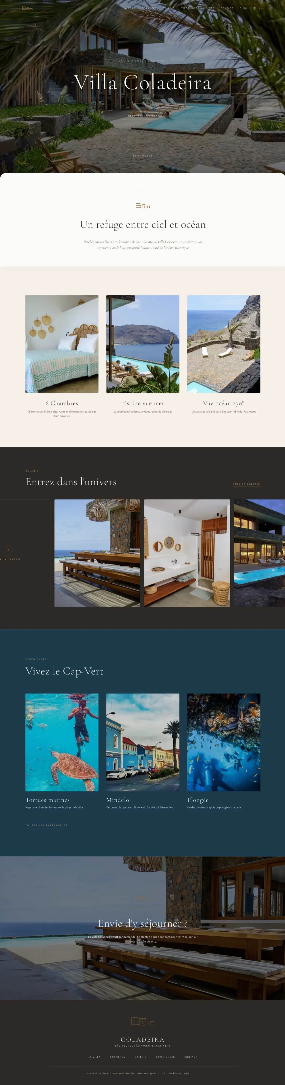 Aperçu pleine page de Villa Coladeira