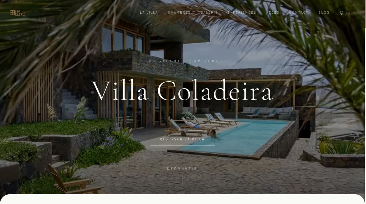 Site Villa Coladeira
